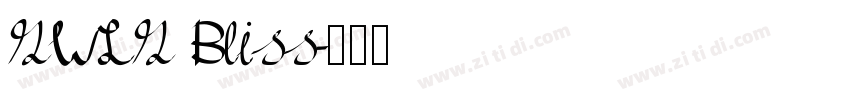 GWLG Bliss字体转换